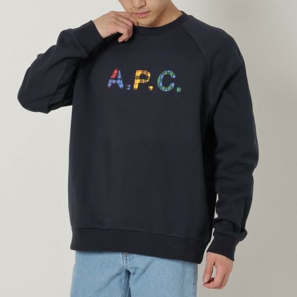 アーペーセー スウェット スウェットシャツ プルオーバー トップス ネイビー メンズ APC H27843 COGVF IAK S アーペーセー スウェット スウェットシャツ プルオーバー トップス ネイビー メンズ APC H27843 COGVF IAK S