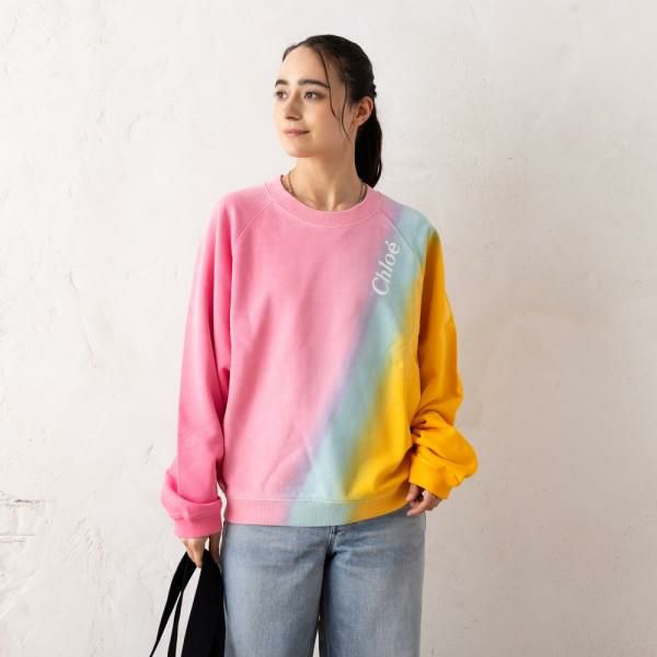 クロエ スウェット リサイクル オーガニックコットン ピンク マルチカラー レディース CHLOE CHC23AJH111916ZA 6ZA s クロエ スウェット リサイクル オーガニックコットン ピンク マルチカラー レディース CHLOE CHC23AJH111916ZA 6ZA s