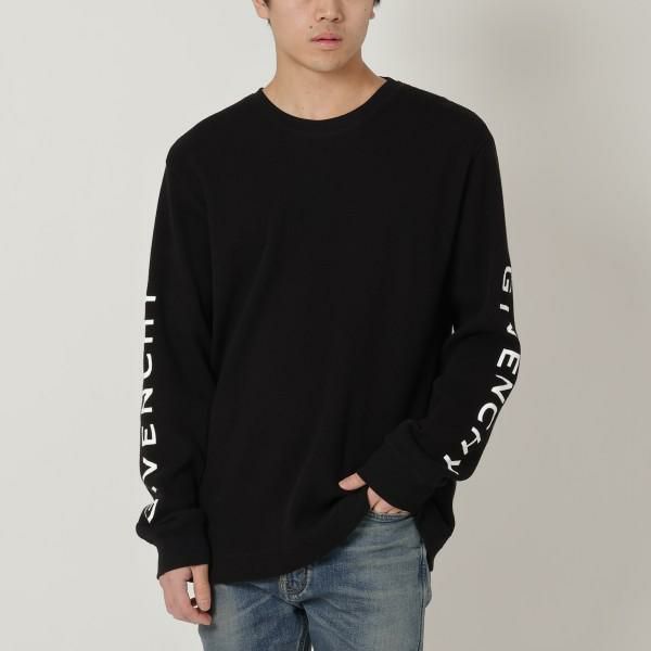 ジバンシィ スウェット ロゴ ブラック メンズ GIVENCHY BM71GG30RX 001 ジバンシィ スウェット ロゴ ブラック メンズ GIVENCHY BM71GG30RX 001