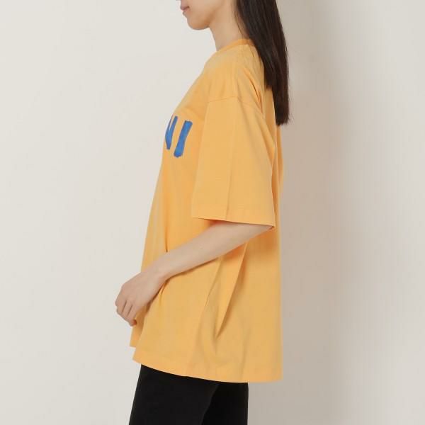 マルニ Tシャツ カットソー オレンジ レディース MARNI THJET49EPH