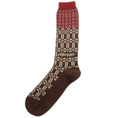 MARNI 靴下 ソックス SKZC0104Q0 UFC128 INB22 マルニ 靴下 ソックス ブルー マルチ メンズ MARNI SKZC0104Q0