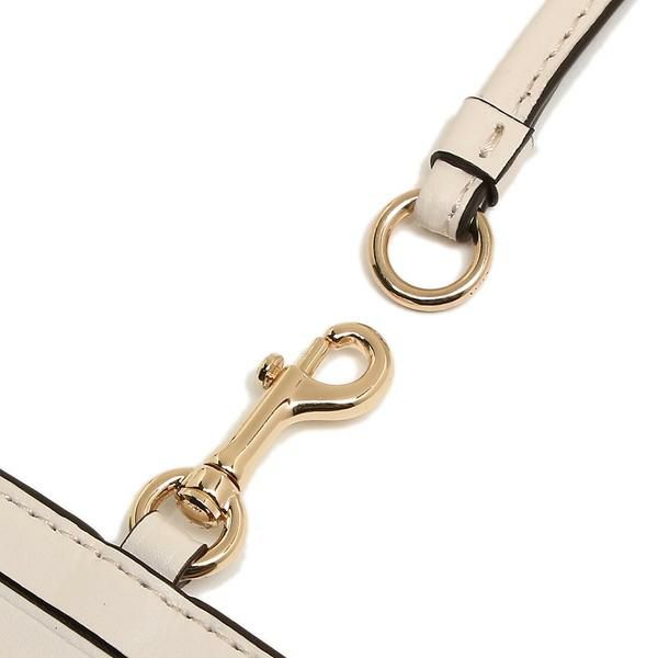 コーチ カードケース レディース COACH F63274 IMDQC ライトカーキ ホワイト 詳細画像