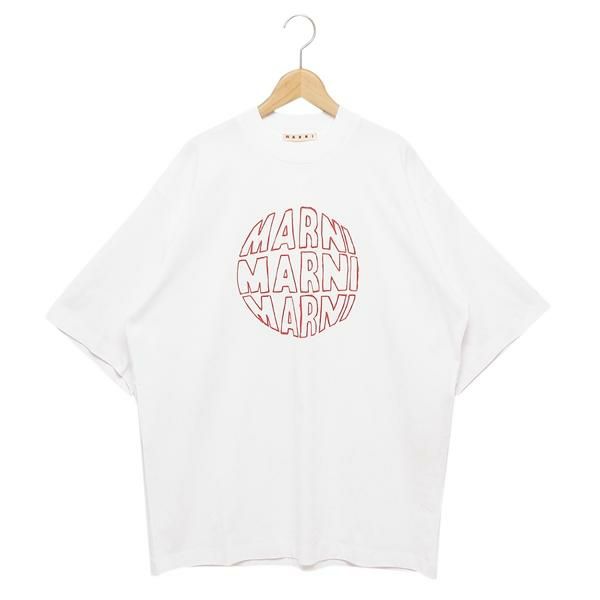 マルニ Tシャツ カットソー オーガニックコットン ホワイト メンズ MARNI HUMU0223PG USCV80 CLW01 46(約Sサイズ) マルニ Tシャツ カットソー オーガニックコットン ホワイト メンズ MARNI HUMU0223PG USCV80 CLW01 46(約Sサイズ)