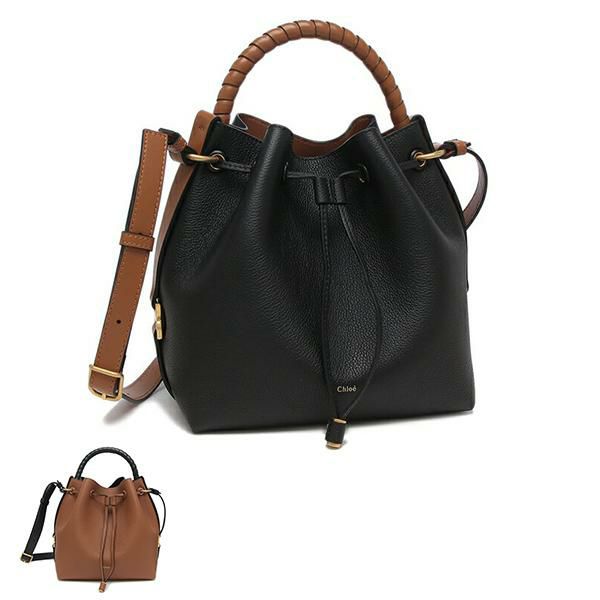 クロエ ハンドバッグ ショルダーバッグ マーシー 2WAY バケットバッグ ブラック レディース CHLOE CHC23AS606I31001 001 MARCIE BLACK【返品OK】 (1)BLAC…