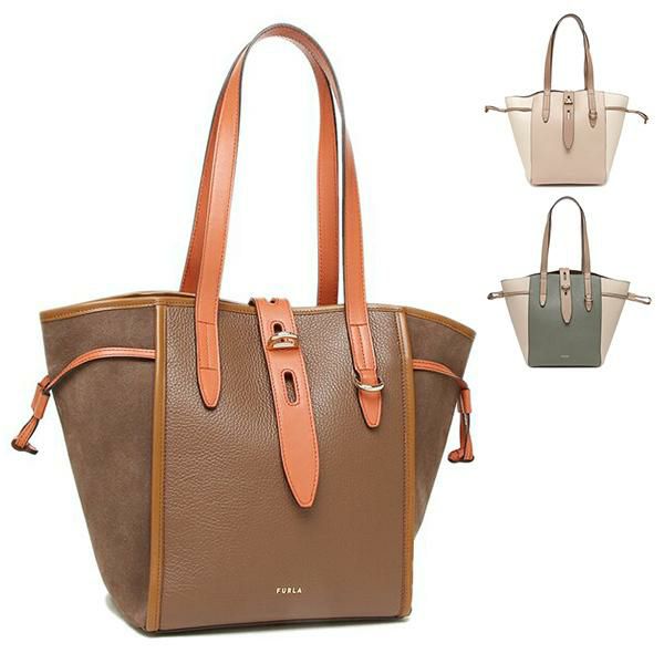 フルラ トートバッグ ネット Mサイズ レディース FURLA BZT0FUA BX1208 (1)TONI PRALINE ブラウン