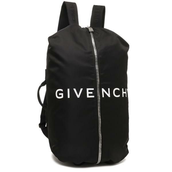 ジバンシィ リュック バックパック Gジップ バックパック ミディアム ロゴ ブラック メンズ GIVENCHY BK50A8K1JE 001 A4対応 ジバンシィ リュック バックパック Gジップ バックパック ミディアム ロゴ ブラック メンズ GIVENCHY BK50A8K1JE 001 A4対応
