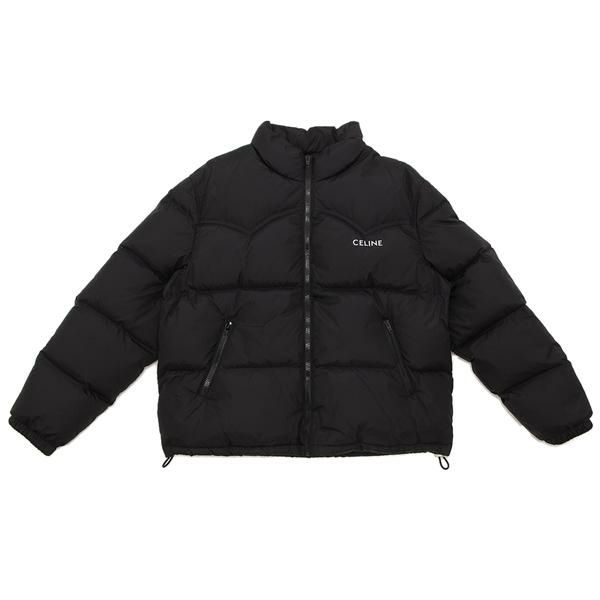 セリーヌ ダウンジャケット コート ロゴ ブラック メンズ CELINE