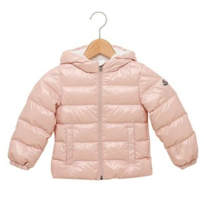 モンクレール （MONCLER ）キッズ ロゴ ワンピース 100 ピンク　半袖 モンクレール （MONCLER ）キッズ ロゴ ワンピース 100 ピンク