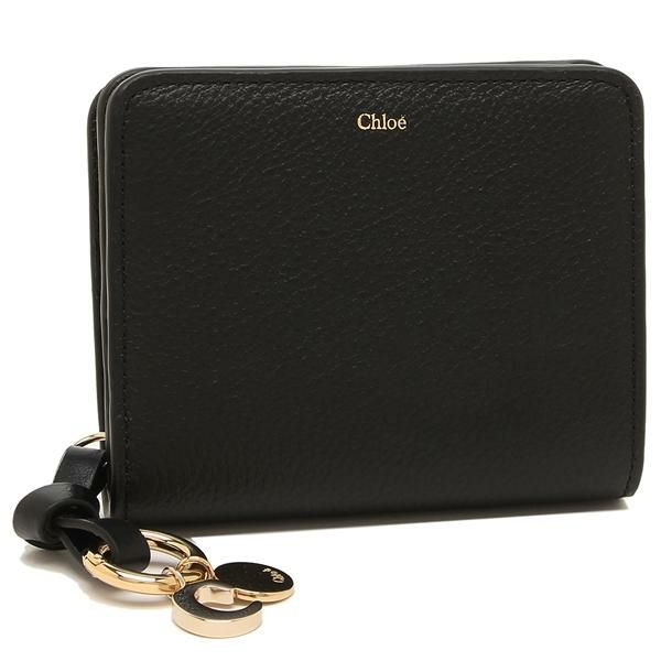 クロエ 二つ折り財布 アルファベット ミニ財布 ブラック レディース CHLOE CHC22WP765F57 001 クロエ 二つ折り財布 アルファベット ミニ財布 ブラック レディース CHLOE CHC22WP765F57 001