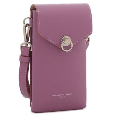 ジャンニキアリーニ ショルダーバッグ コラッロ ミニバッグ パープル レディース GIANNI CHIARINI BS10841 GRN ジャンニキアリーニ ショルダーバッグ コラッロ ミニバッグ パープル