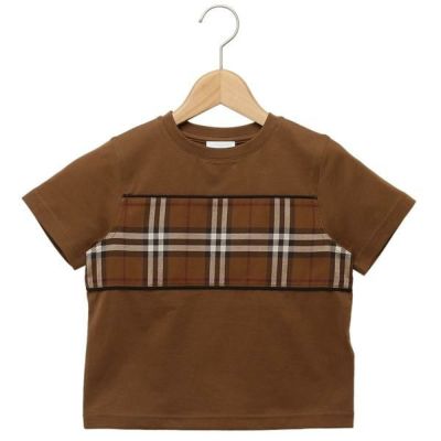 バーバリー 子供服 Tシャツ カットソー ベージュ キッズ