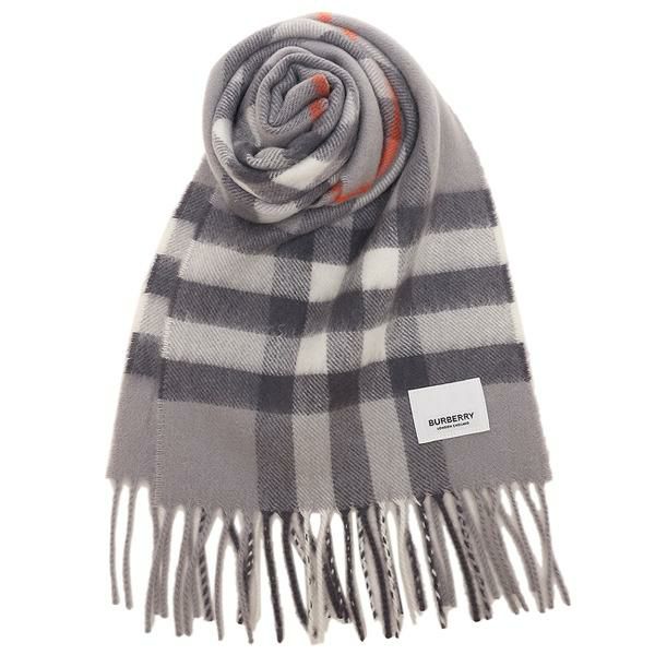 バーバリーマフラー バーバリー マフラー グレー メンズ レディース ユニセックス BURBERRY