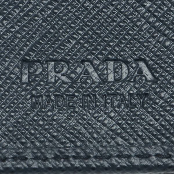 プラダ 2つ折財布 メンズ PRADA 2MO738 QHH F0216 ブルー 詳細画像