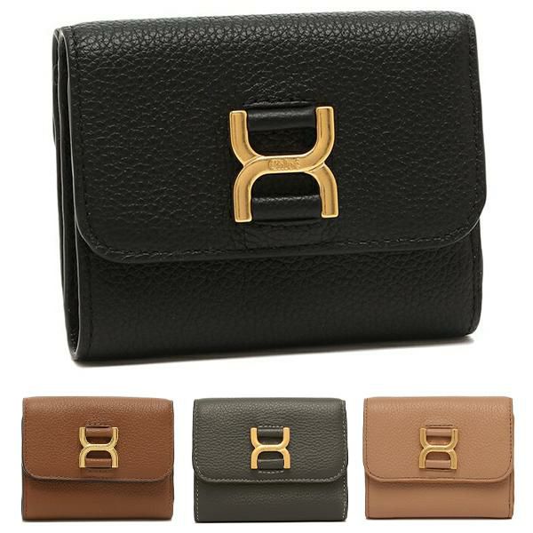 クロエ 三つ折り財布 マーシー ミニ財布 ブラック レディース CHLOE CHC23AP099I31 001 (1)BLACK(001) クロエ 三つ折り財布 マーシー ミニ財布 ブラック レディース CHLOE CHC23AP099I31 001 (1)BLACK(001)