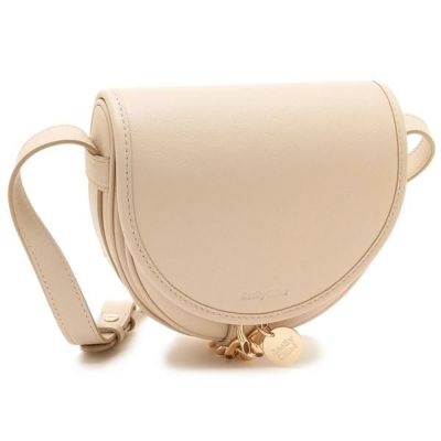 ステラマッカートニー ショルダーバッグ ロゴ Sサイズ ベージュ