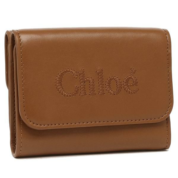 クロエ 三つ折り財布 クロエセンス ミニ財布 ブラウン レディース CHLOE CHC23AP874I10 247