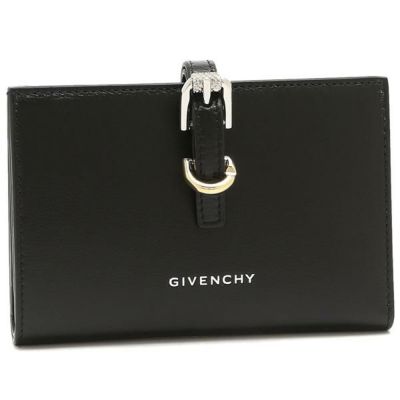 859 ジバンシー 三つ折り財布 4G Trifold Wallet ブラック 格好いい