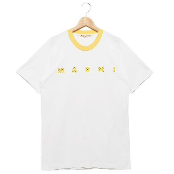マルニ Tシャツ カットソー オーガニックコットン 水玉ロゴ ホワイト メンズ MARNI HUMU0198PN USCV77 PDW01 46(約Sサイズ) マルニ Tシャツ カットソー オーガニックコットン 水玉ロゴ ホワイト メンズ MARNI HUMU0198PN USCV77 PDW01 46(約Sサイズ)