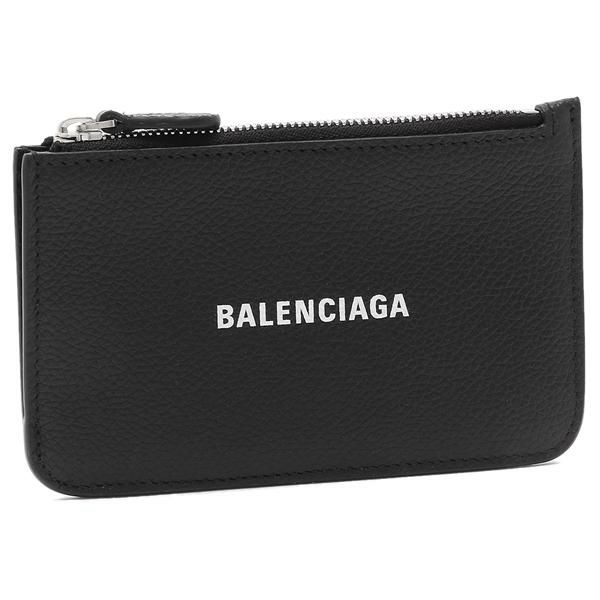 バレンシアガ カードケース フラグメントケース ブラック レディース BALENCIAGA 637130 1IZI3 1090