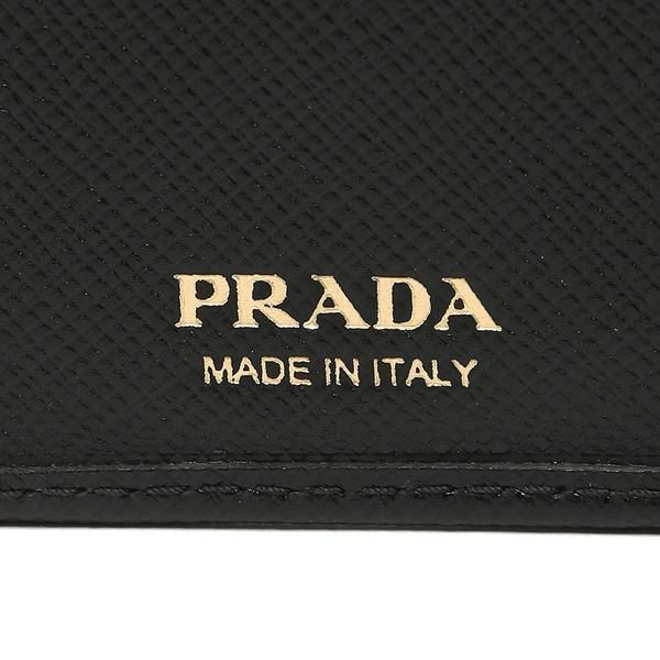 プラダ レディース 二つ折り財布 PRADA 1ML225 QHH F0002 ブラック 詳細画像