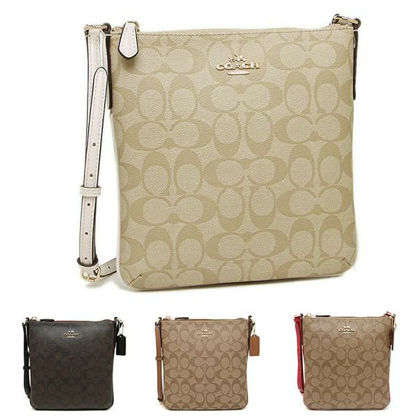 コーチ バッグ COACH F58309 ノースサウス クロスボディ シグネチャー ハンドバッグ ショルダーバッグ