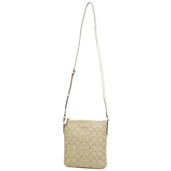 コーチ バッグ COACH F58309 ノースサウス クロスボディ シグネチャー ハンドバッグ ショルダーバッグ 詳細画像