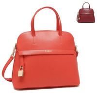 フルラ ハンドバッグ ショルダーバッグ パイパー Mサイズ レディース FURLA BAQNFPI ARE000 KO000 PIPER M DOME 無地