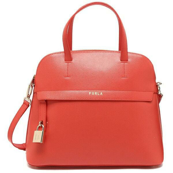 フルラ ハンドバッグ ショルダーバッグ パイパー Mサイズ レディース FURLA BAQNFPI ARE000 KO000 PIPER M DOME 無地 詳細画像