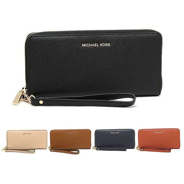 マイケルコース 財布 MICHAEL KORS 32F6GM9E9L MERCER TRAVEL CONTINENTAL PEBBLE 18K レディース 長財布