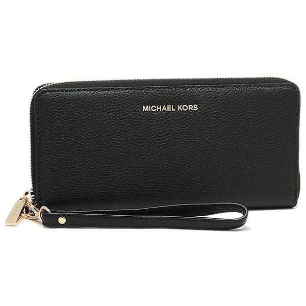 マイケルコース 財布 MICHAEL KORS 32F6GM9E9L MERCER TRAVEL CONTINENTAL PEBBLE 18K レディース 長財布 詳細画像