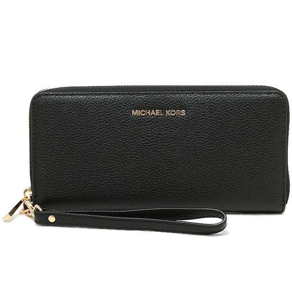 マイケルコース 財布 MICHAEL KORS 32F6GM9E9L MERCER TRAVEL CONTINENTAL PEBBLE 18K レディース 長財布 詳細画像