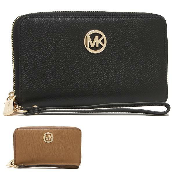 マイケルコース 財布 MICHAEL KORS 38H9CFTE3L FULTON LARGE FLAT MULTI FUNCTION LEATHER PHONE CASE レディース フォンケース