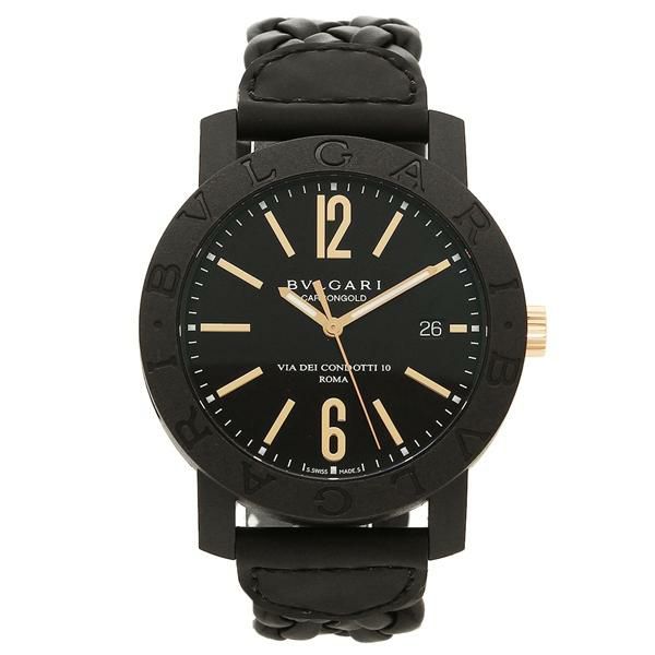 BVLGARI 腕時計 メンズ ブルガリ BBP40BCGLD/N ブラック