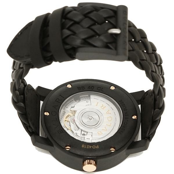 BVLGARI 腕時計 メンズ ブルガリ BBP40BCGLD/N ブラック 詳細画像