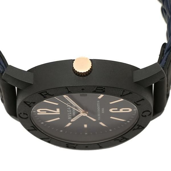 BVLGARI 腕時計 メンズ ブルガリ BBP40C3CGLD ブルー ブラック【お取り寄せ商品】 詳細画像