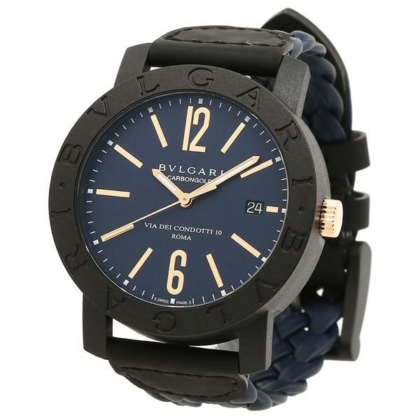 BVLGARI 腕時計 メンズ ブルガリ BBP40C3CGLD ブルー ブラック【お取り寄せ商品】 詳細画像