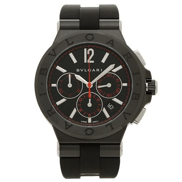 BVLGARI 腕時計 メンズ ブルガリ DG42BBSCVDCH/1 ブラック【お取り寄せ商品】