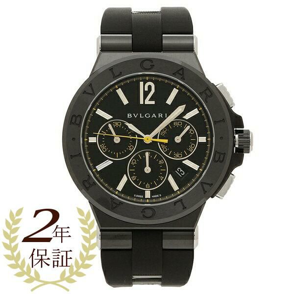 BVLGARI 腕時計 メンズ ブルガリ DG42BBSCVDCH/2　ブラック【お取り寄せ商品】