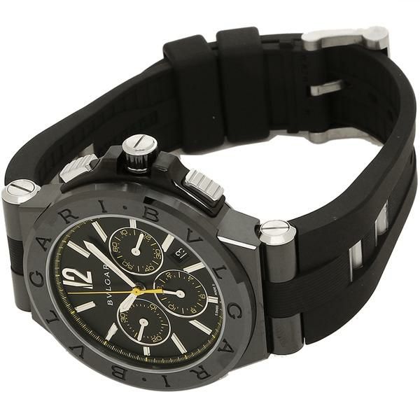 BVLGARI 腕時計 メンズ ブルガリ DG42BBSCVDCH/2　ブラック【お取り寄せ商品】 詳細画像