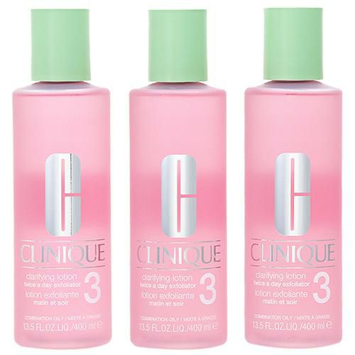 【セット】クリニーク CLINIQUE クラリファイング ローション 400mL 【III】 3本セット