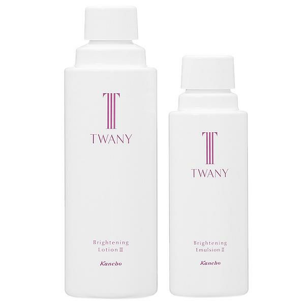 【セット】カネボウ トワニー TWANY ブライトニングローション 180ｍL + ブライトニングエマルジョン 100ｍL 【レフィル】