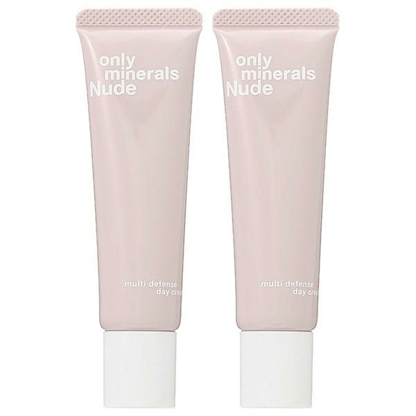 【セット】 オンリーミネラル ONLYMINERALS Nude マルチディフェンスデイクリーム SPF11/PA+ 30g 2個セット