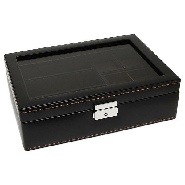 アクセサリーボックス コレクションケース 小物収納ボックス L ブラック