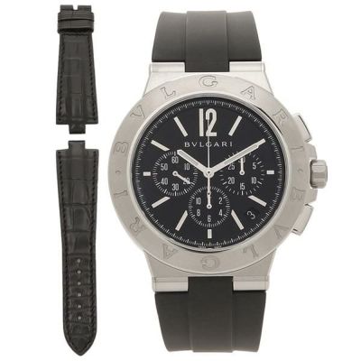 BVLGARI シルバー ブラック 時計 BVLGARI シルバー ブラック 時計 ビーゼロワン ブルガリ