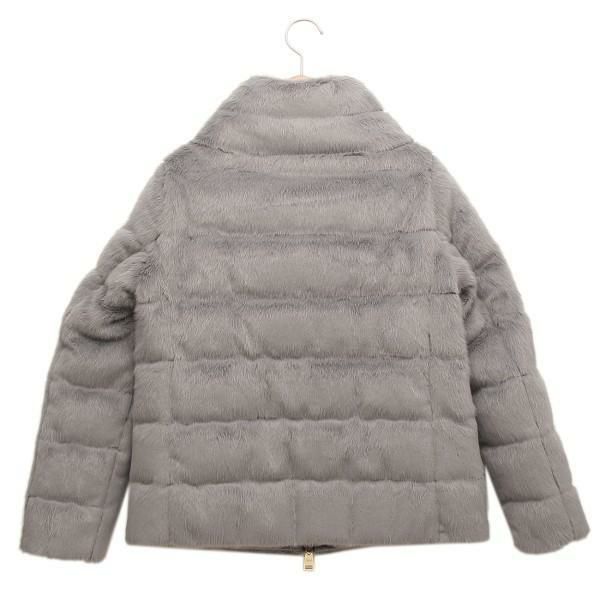 ヘルノ ダウンジャケット コート ブルゾン スタンドカラー ベージュ