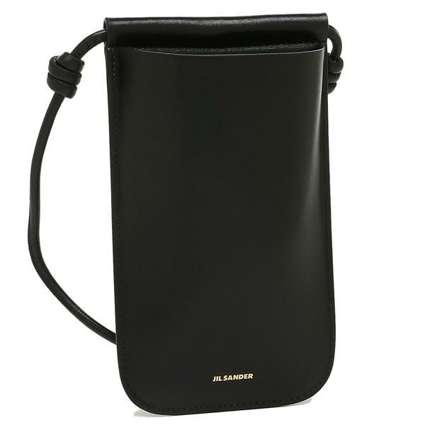 ジルサンダー スマホケース ストラップ ジロ ブラック レディース JIL SANDER J07VL0003 P4841 001