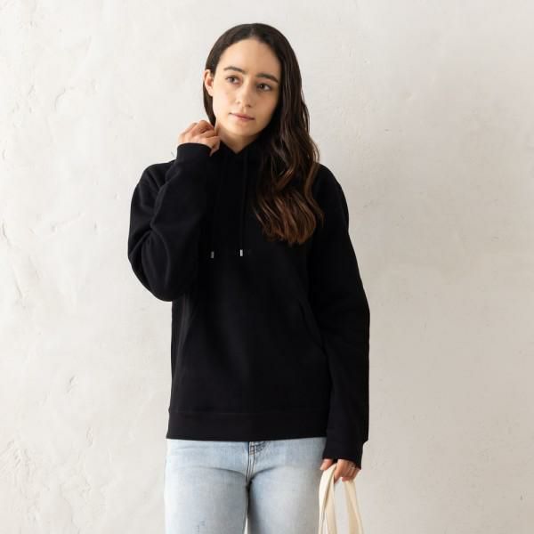 サンローランパリ パーカー フーディー ブラック レディース SAINT LAURENT PARIS 757073 Y36SW 1000 M