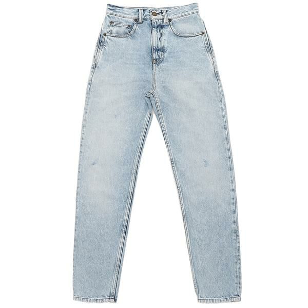 SAINT LAURENT PARIS（サンローランパリ）のパンツが入荷しました 爽やかな印象を与える淡いカラーのデニムパンツ。洗練されたこなれ感のある風合いが大人の魅力を発揮します。様々なトップスに