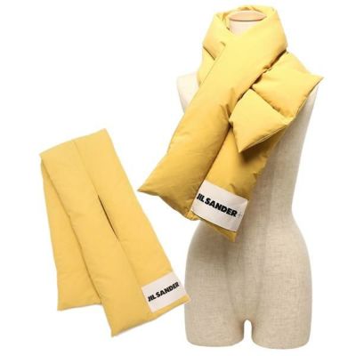 ジルサンダー➕　ダウンマフラー JIL SANDER JILSANDER ジルサンダー ダウン マフラー ダウン