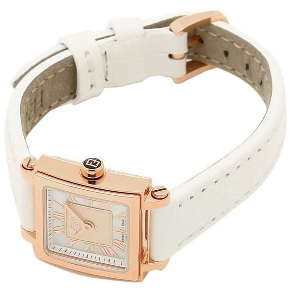 フェンディ 腕時計 レディース FENDI F604524541 ホワイトパール ピンクゴールド 詳細画像